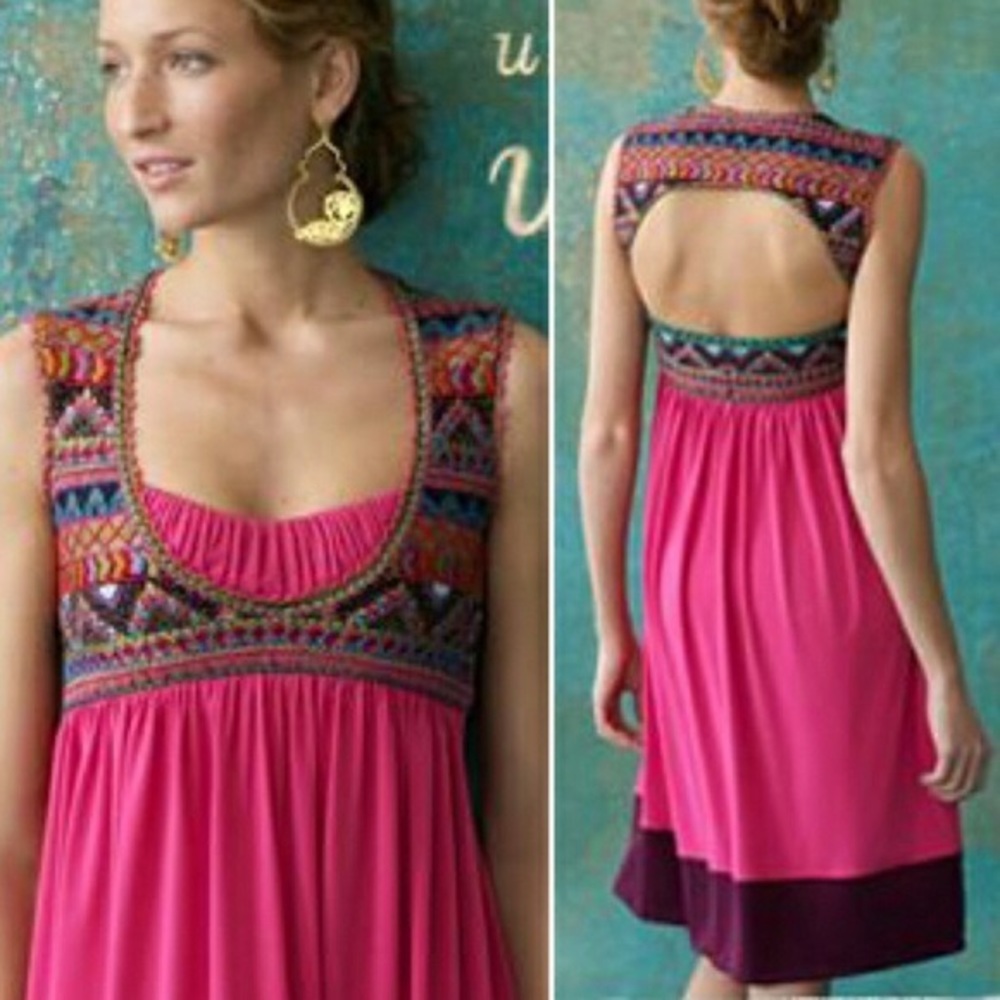 Anthropologie Ranna Gill Ballia Dress Party